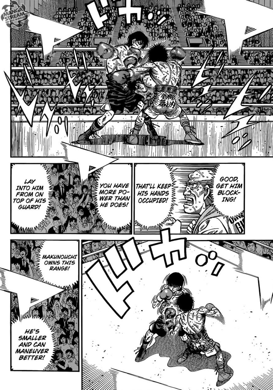 Hajime no Ippo Chapter 1059 page 3 - Chapter 1059 : The Wind God's Full Power