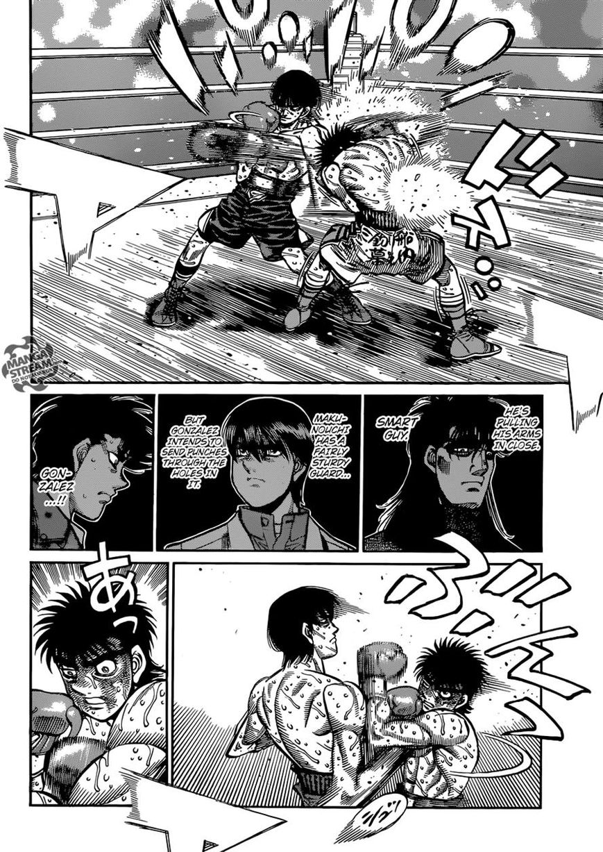 Hajime no Ippo Chapter 1059 page 5 - Chapter 1059 : The Wind God's Full Power