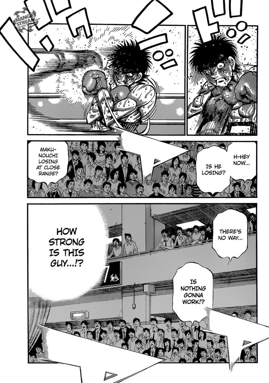 Hajime no Ippo Chapter 1059 page 6 - Chapter 1059 : The Wind God's Full Power