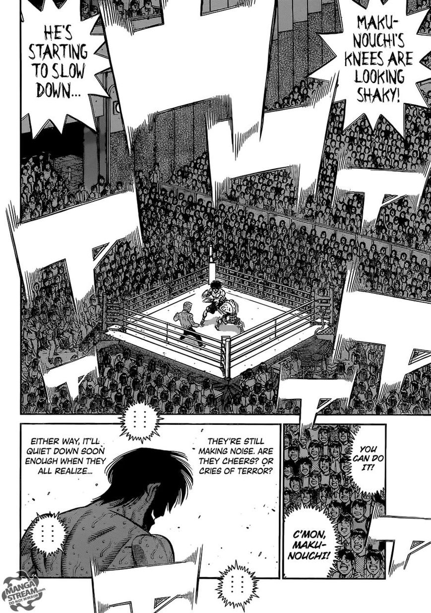 Hajime no Ippo Chapter 1059 page 7 - Chapter 1059 : The Wind God's Full Power