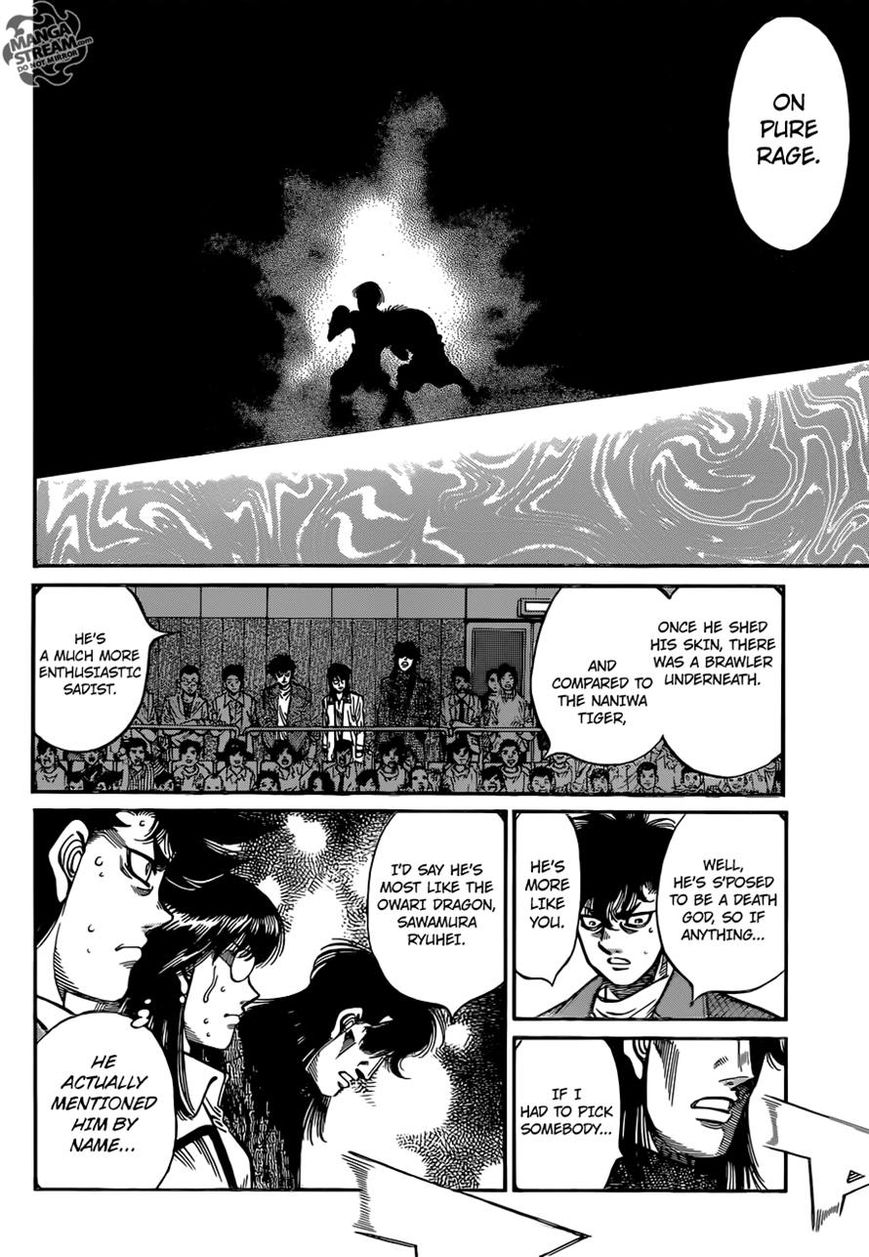 Hajime no Ippo Chapter 1059 page 9 - Chapter 1059 : The Wind God's Full Power