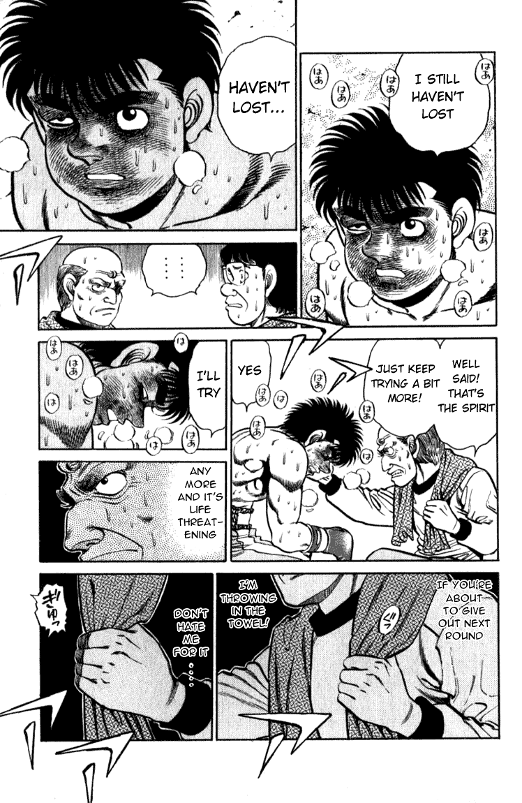 Hajime no Ippo Chapter 106.2 page 13 - Chapter 106 v2 : Second Out
