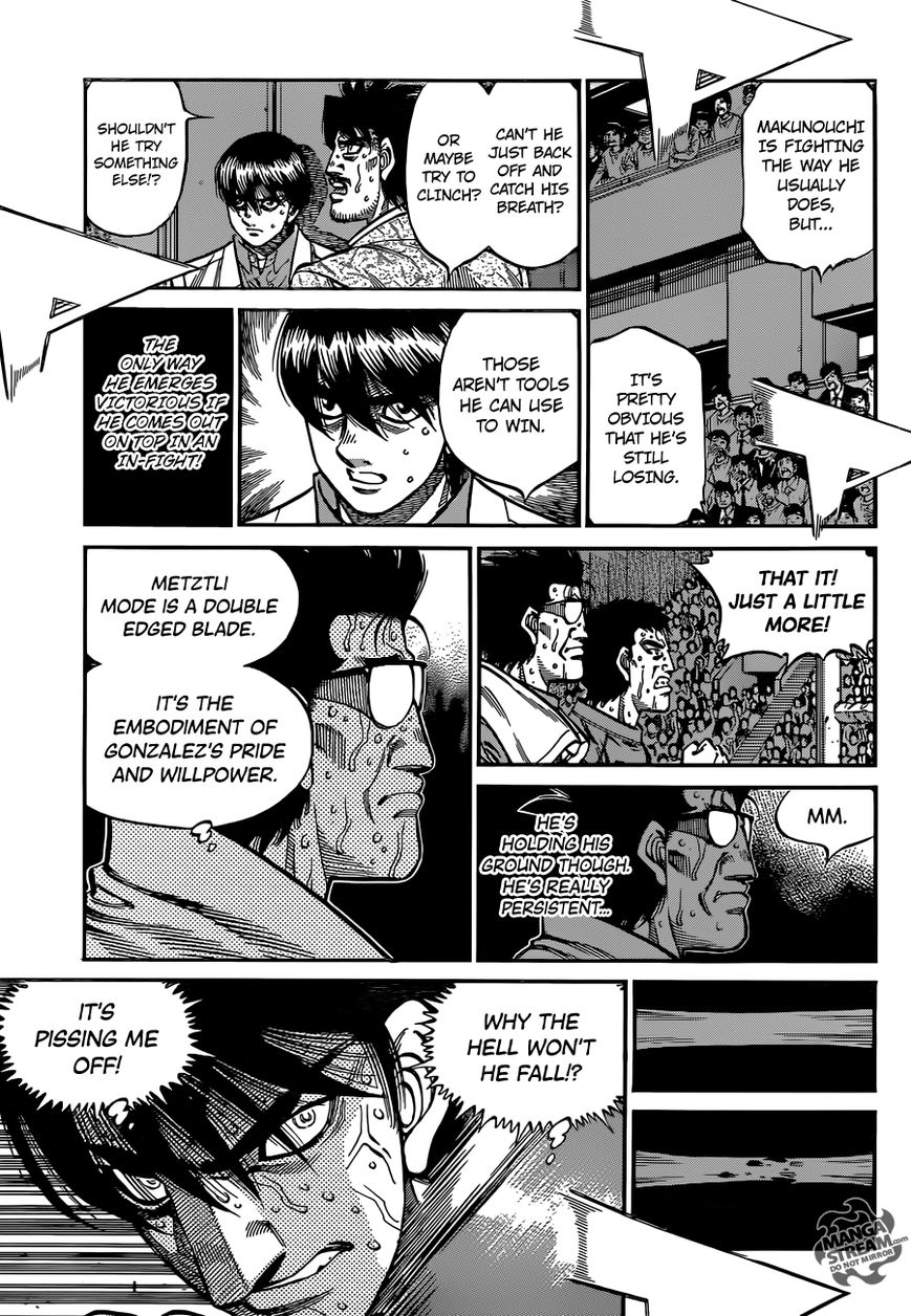 Hajime no Ippo Chapter 1060 page 12 - Chapter 1060 : The Wind God, Powerless