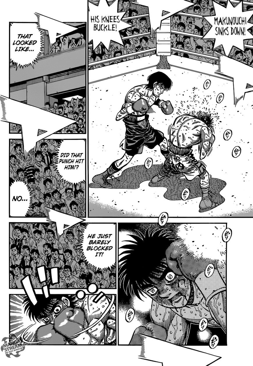 Hajime no Ippo Chapter 1060 page 3 - Chapter 1060 : The Wind God, Powerless