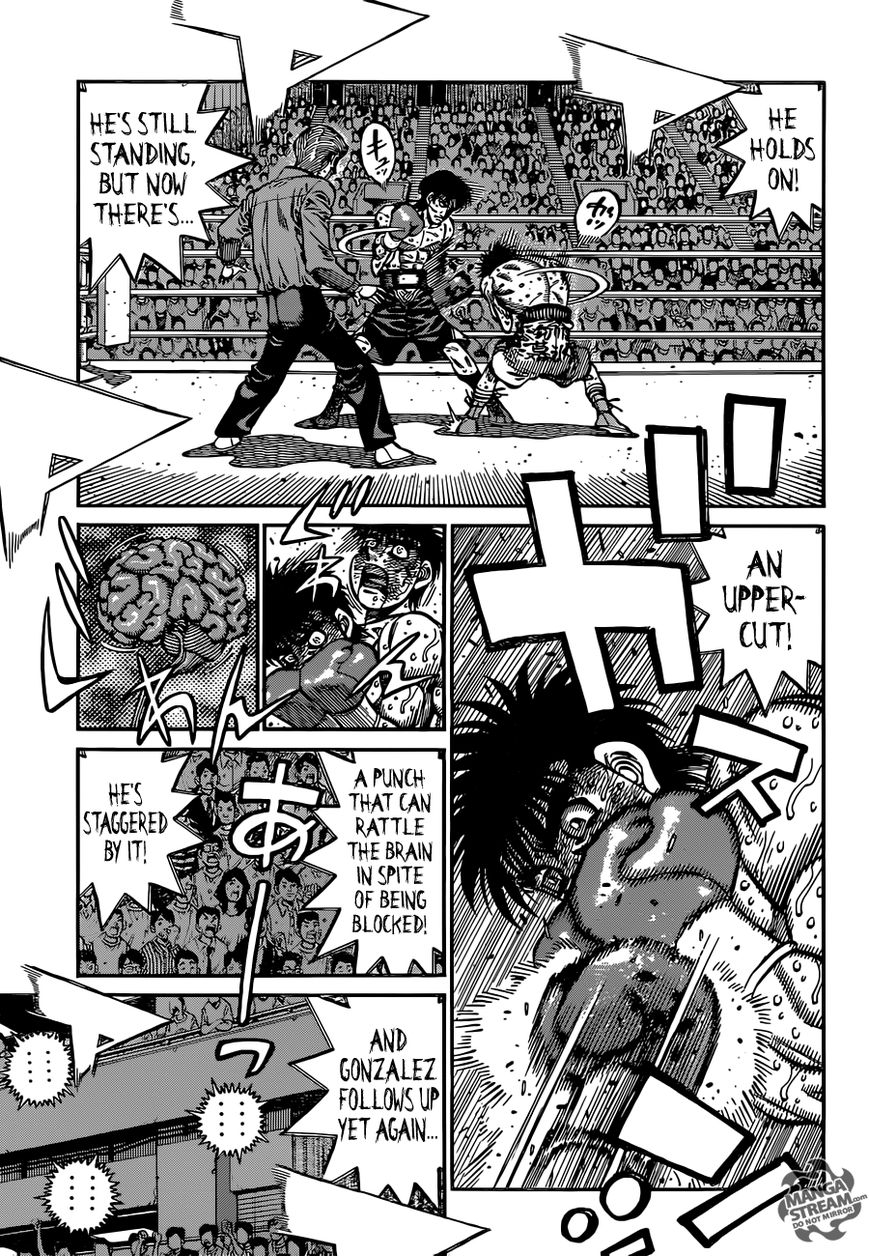 Hajime no Ippo Chapter 1060 page 4 - Chapter 1060 : The Wind God, Powerless