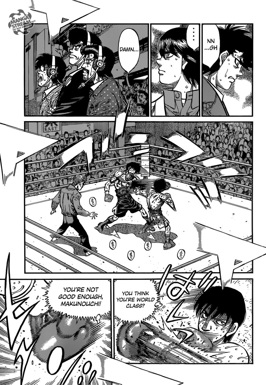 Hajime no Ippo Chapter 1060 page 6 - Chapter 1060 : The Wind God, Powerless