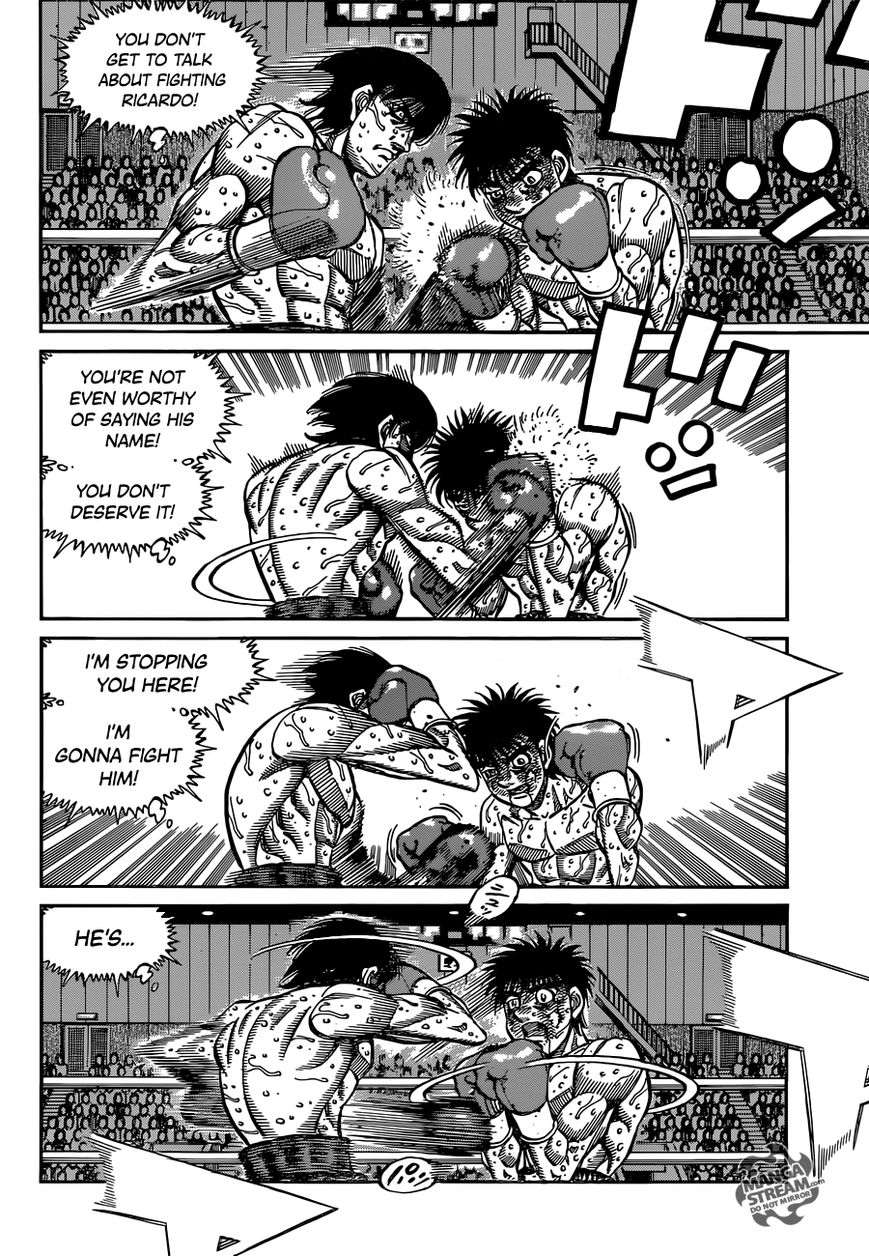 Hajime no Ippo Chapter 1060 page 7 - Chapter 1060 : The Wind God, Powerless