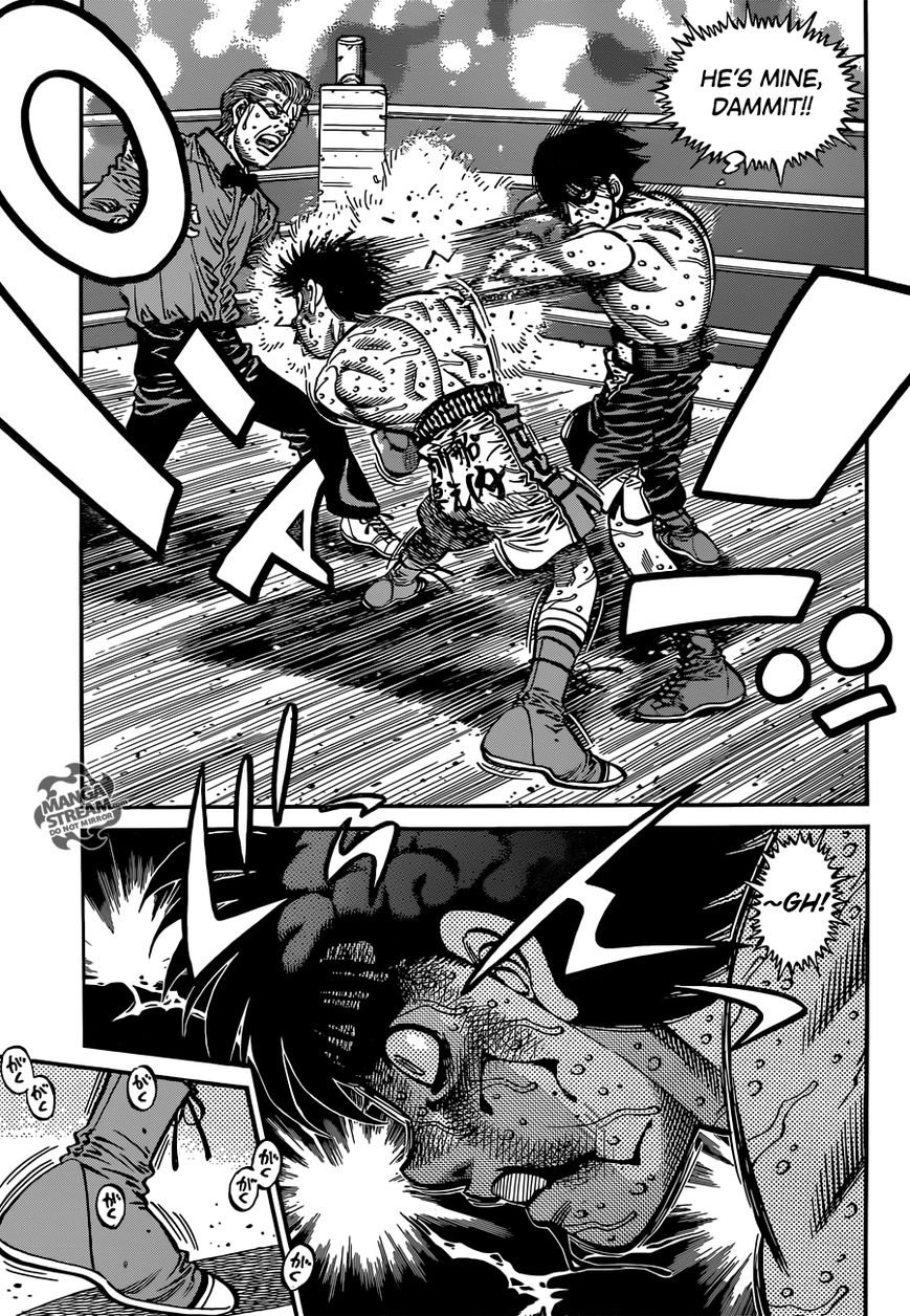 Hajime no Ippo Chapter 1060 page 8 - Chapter 1060 : The Wind God, Powerless