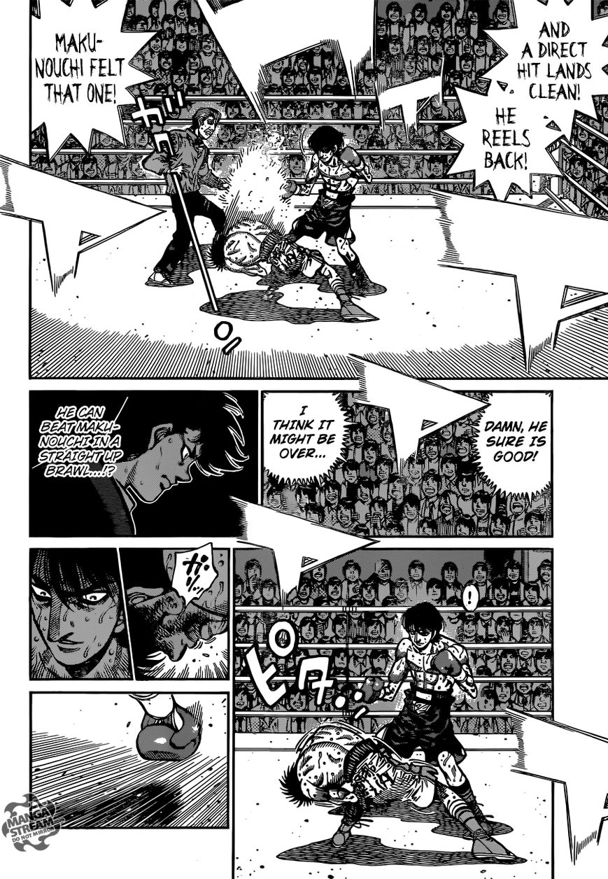 Hajime no Ippo Chapter 1060 page 9 - Chapter 1060 : The Wind God, Powerless