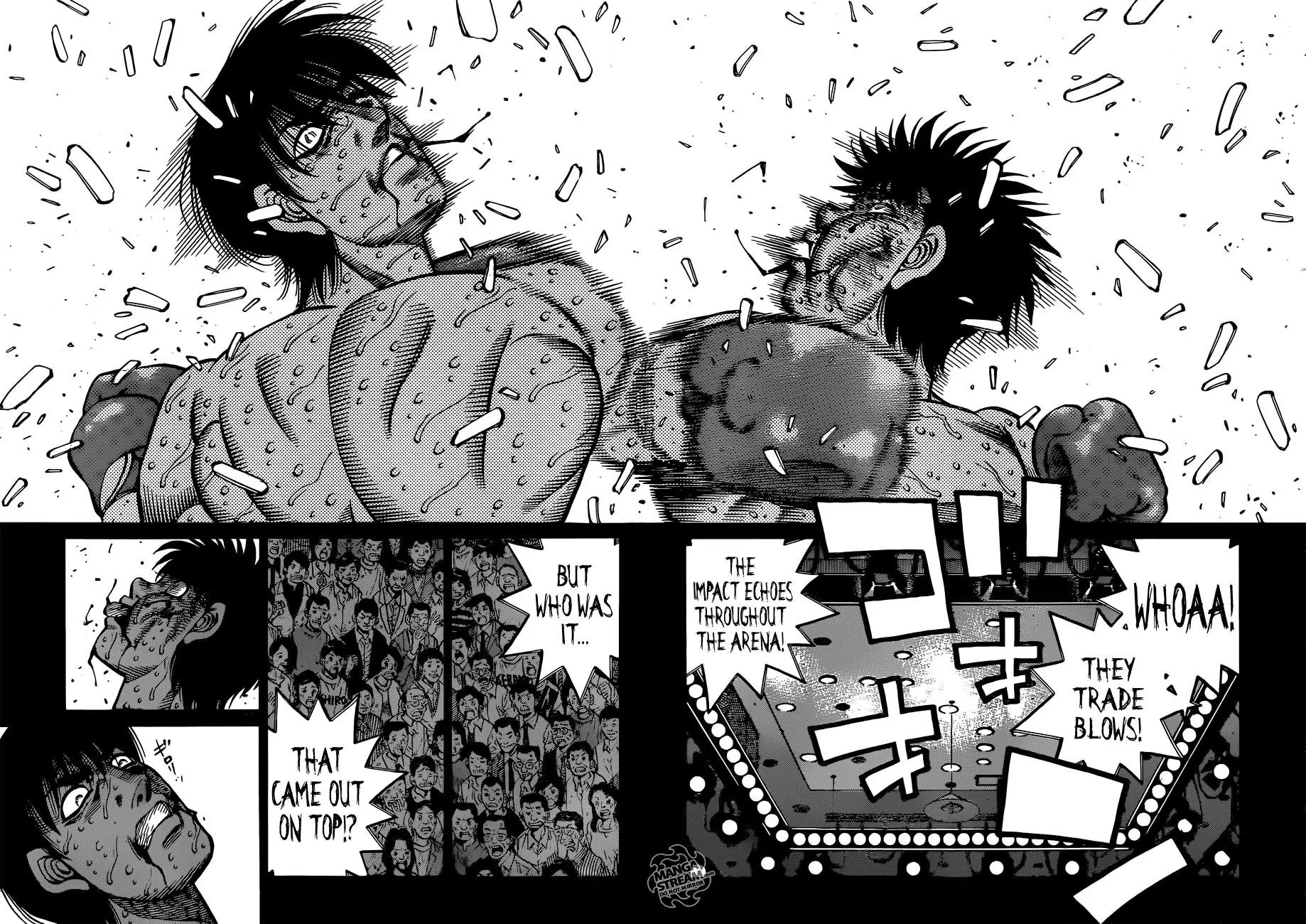 Hajime no Ippo Chapter 1061 page 13 - Chapter 1061 : Brain Shock