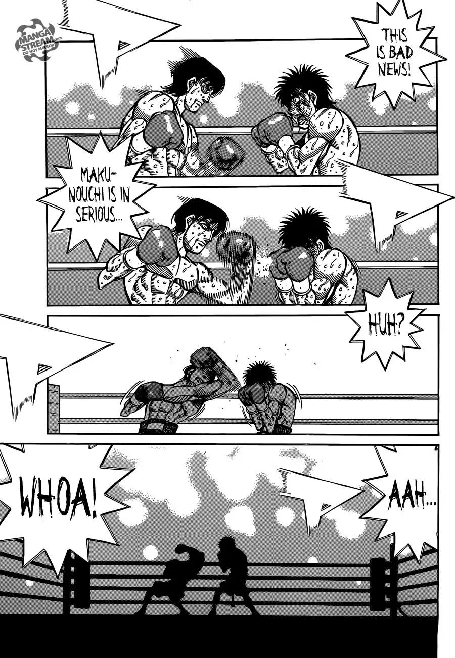 Hajime no Ippo Chapter 1061 page 15 - Chapter 1061 : Brain Shock