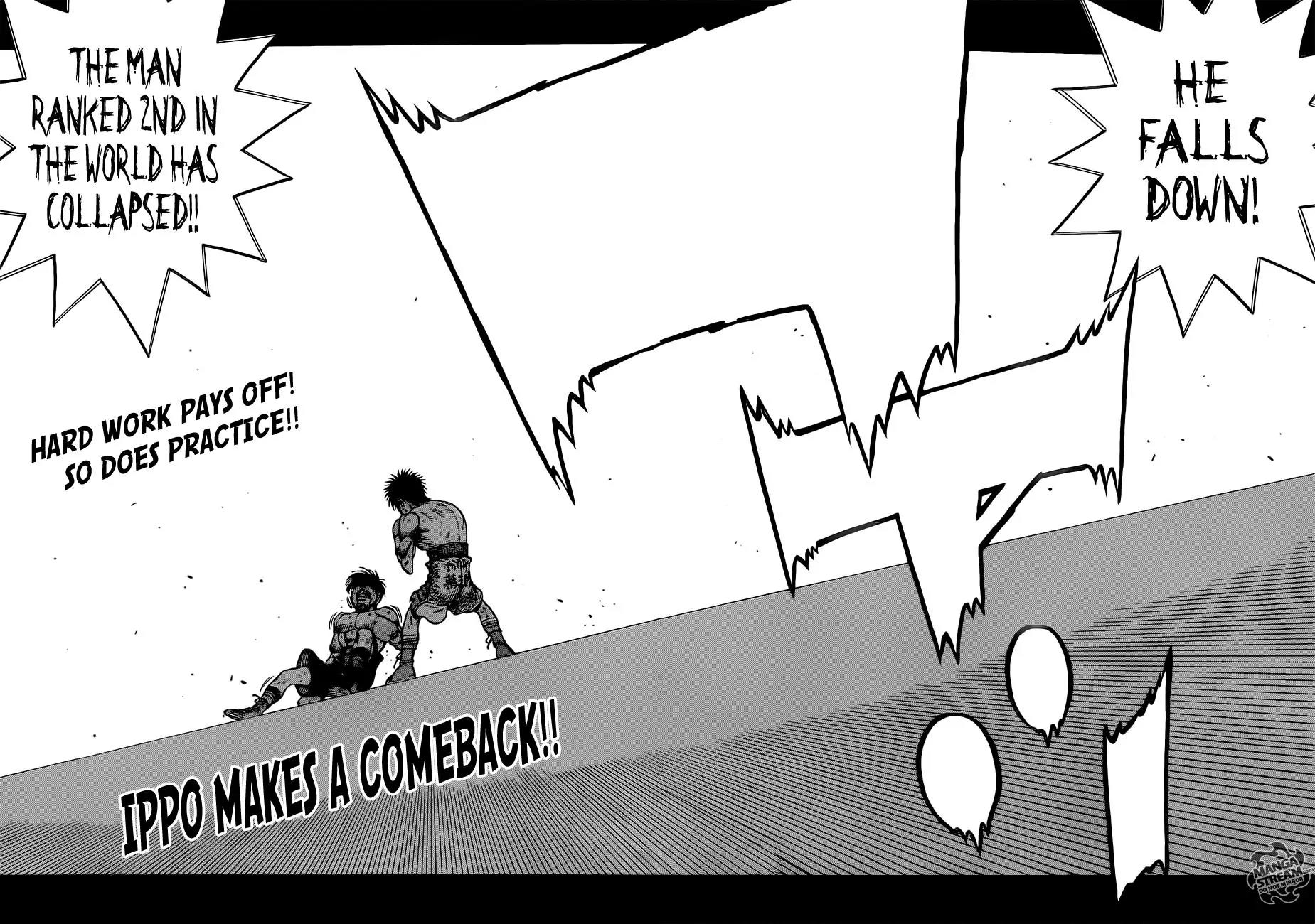 Hajime no Ippo Chapter 1061 page 16 - Chapter 1061 : Brain Shock