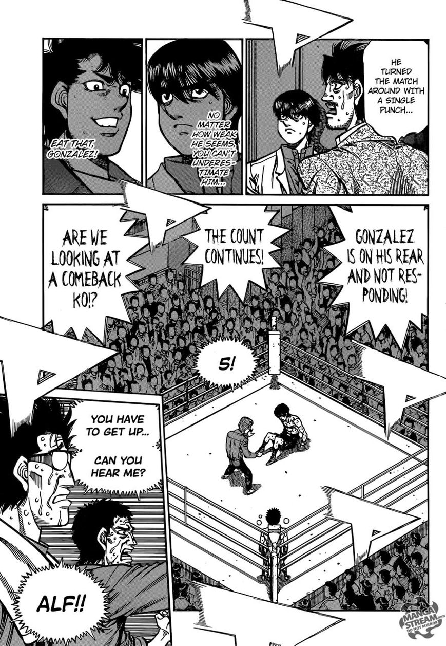 Hajime no Ippo Chapter 1062 page 10 - Chapter 1062 : Sense of Accomplishment