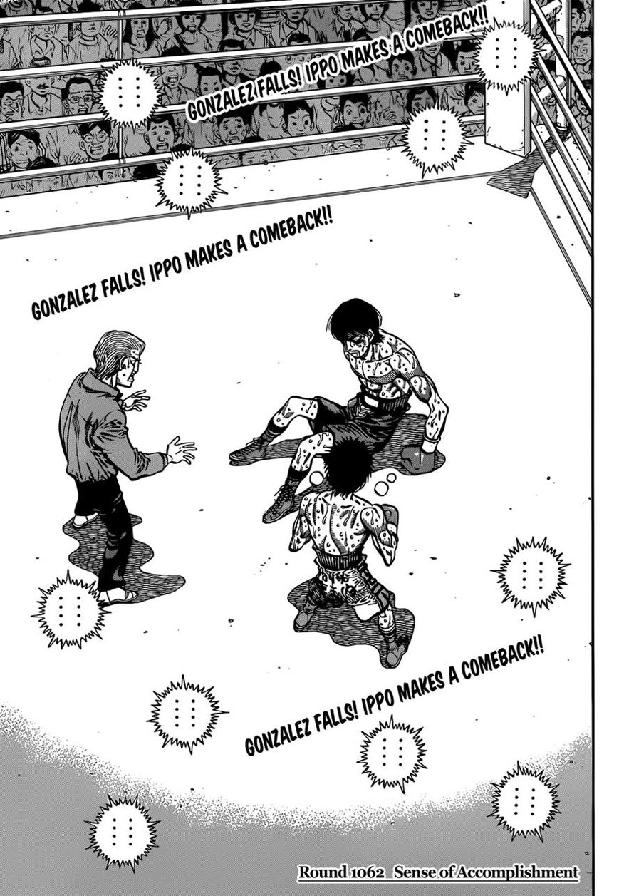 Hajime no Ippo Chapter 1062 page 2 - Chapter 1062 : Sense of Accomplishment