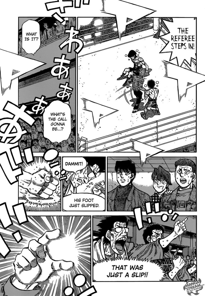 Hajime no Ippo Chapter 1062 page 4 - Chapter 1062 : Sense of Accomplishment