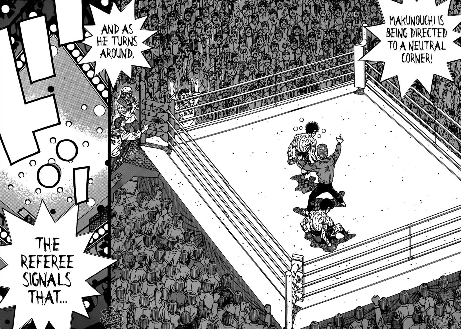 Hajime no Ippo Chapter 1062 page 5 - Chapter 1062 : Sense of Accomplishment