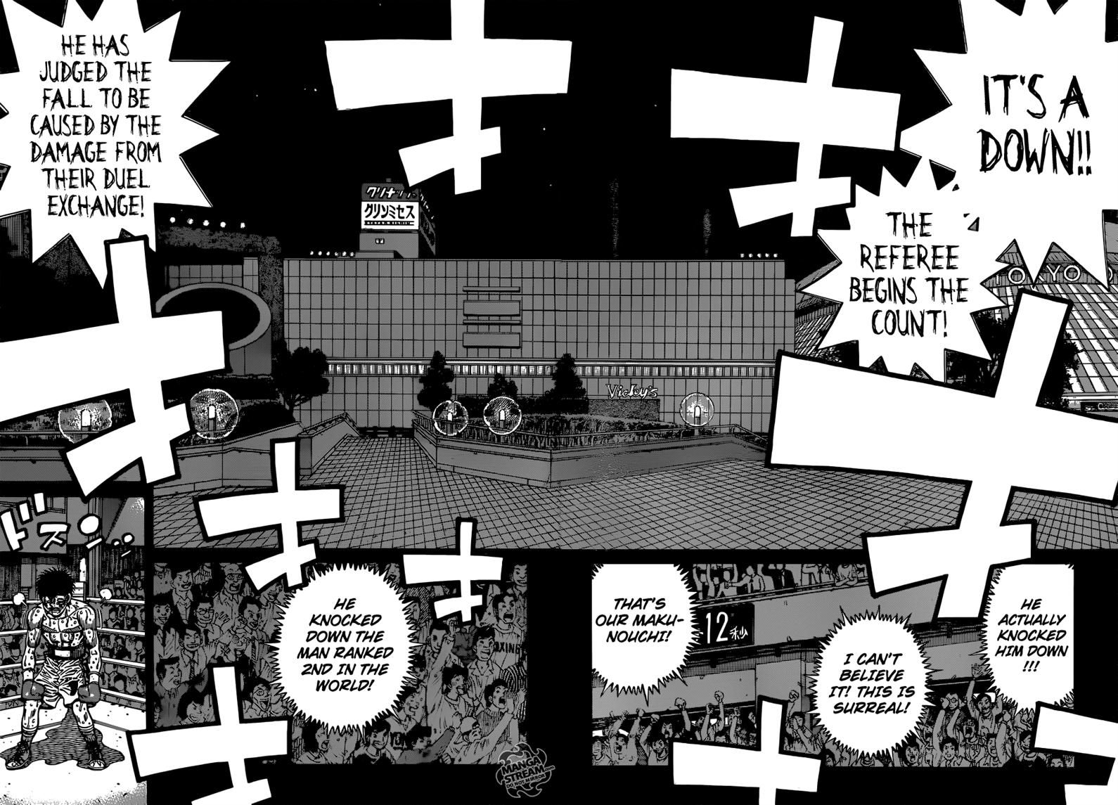 Hajime no Ippo Chapter 1062 page 6 - Chapter 1062 : Sense of Accomplishment