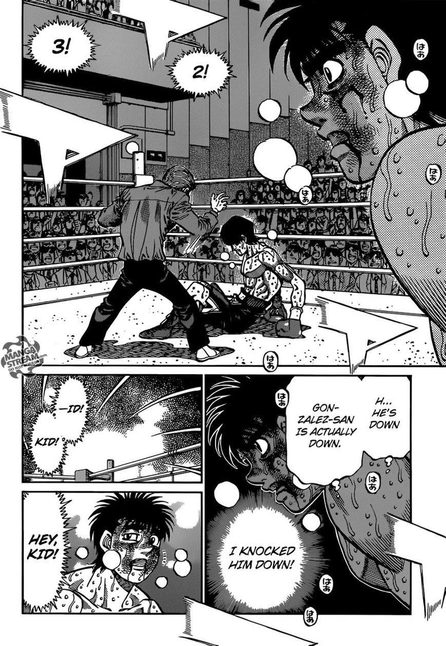 Hajime no Ippo Chapter 1062 page 7 - Chapter 1062 : Sense of Accomplishment