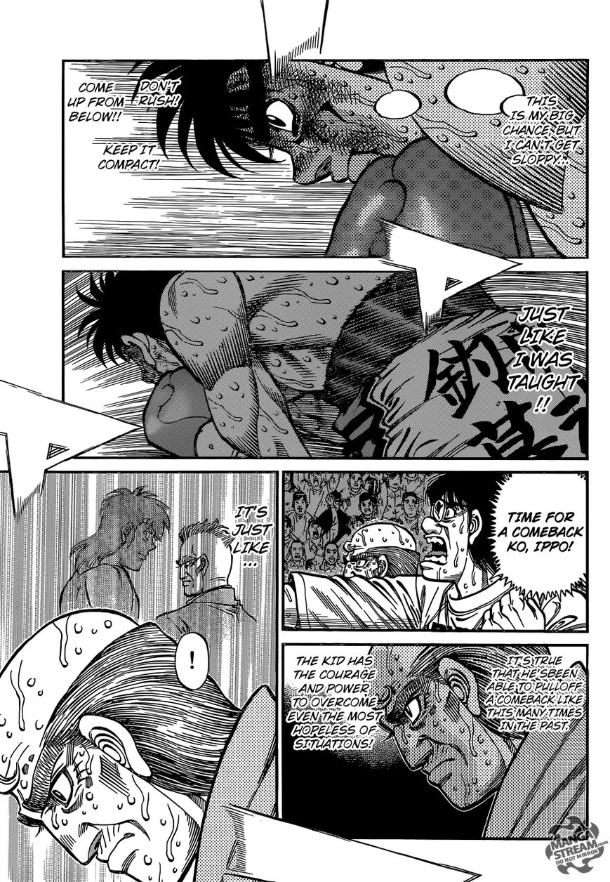 Hajime no Ippo Chapter 1063 page 10 - Chapter 1063 : Did You See?