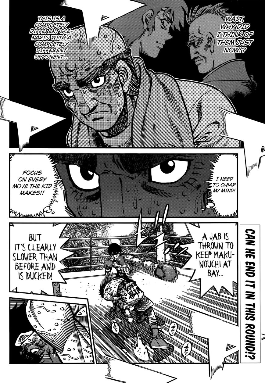 Hajime no Ippo Chapter 1063 page 11 - Chapter 1063 : Did You See?