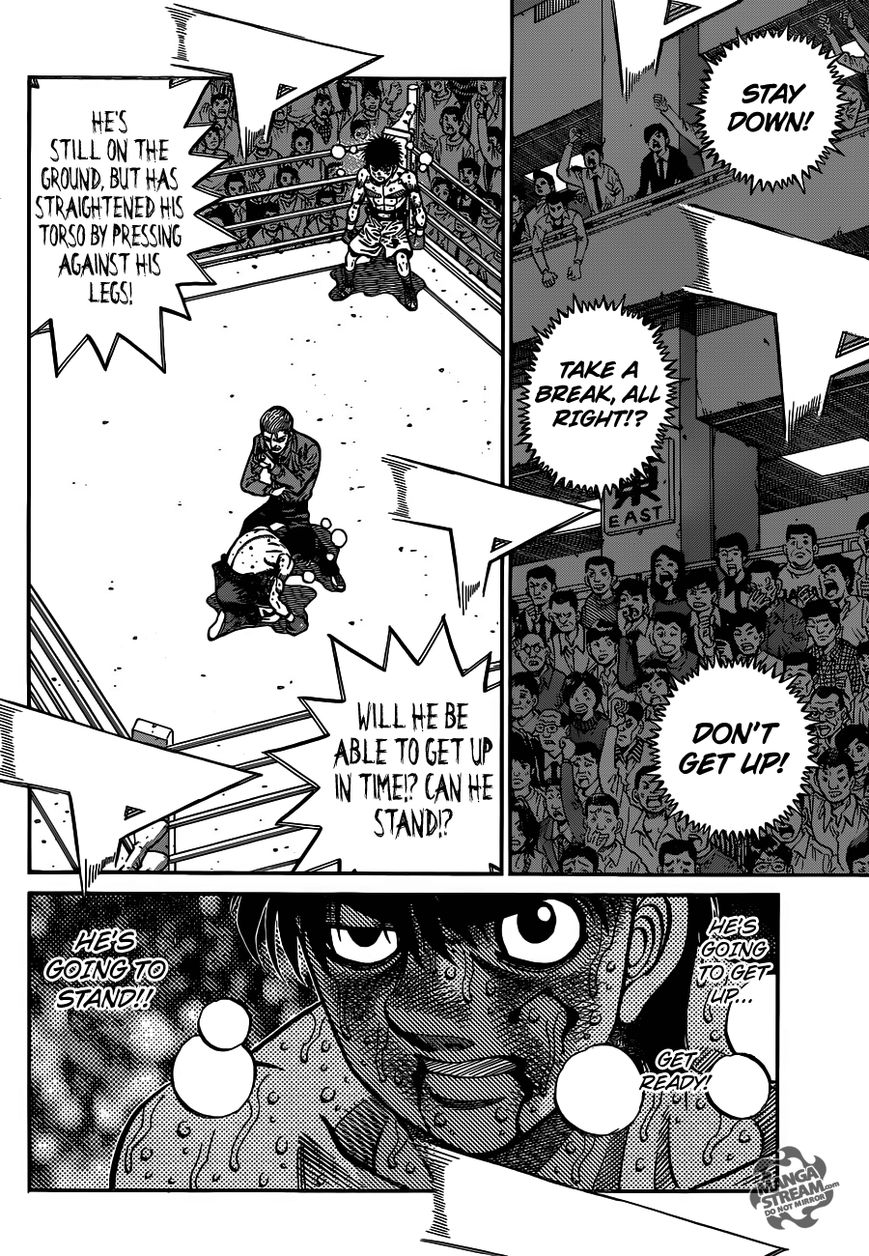 Hajime no Ippo Chapter 1063 page 3 - Chapter 1063 : Did You See?