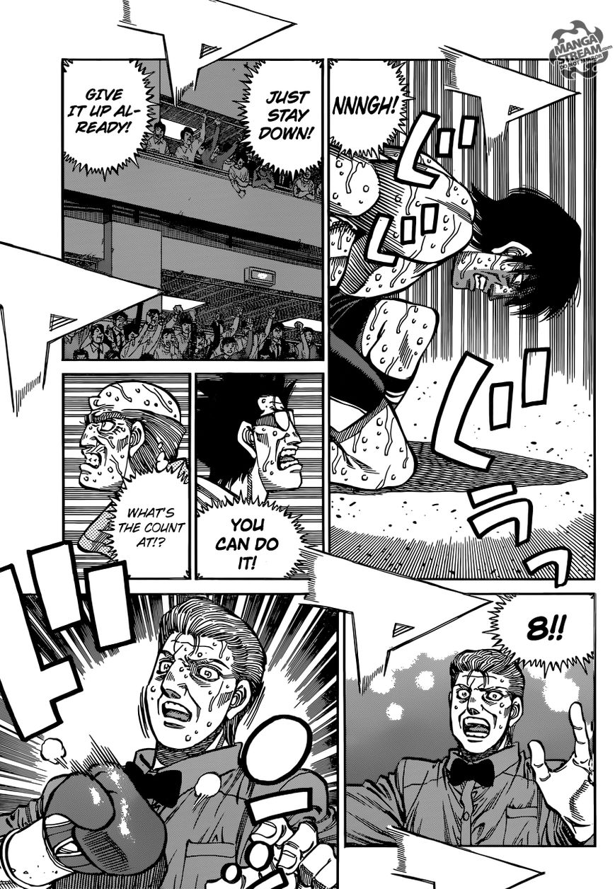 Hajime no Ippo Chapter 1063 page 4 - Chapter 1063 : Did You See?