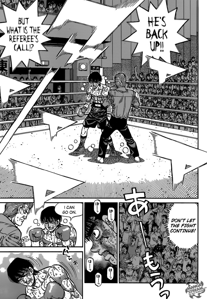 Hajime no Ippo Chapter 1063 page 6 - Chapter 1063 : Did You See?