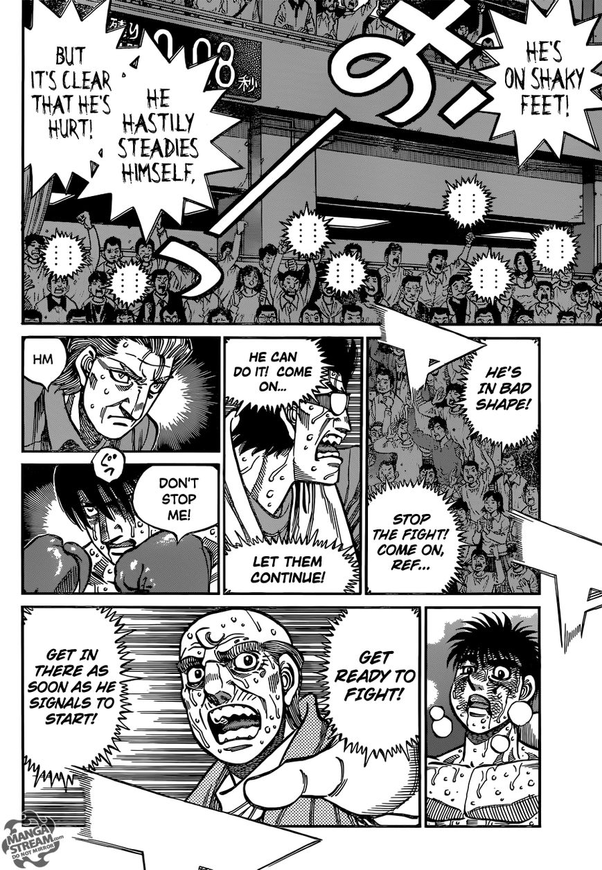 Hajime no Ippo Chapter 1063 page 7 - Chapter 1063 : Did You See?