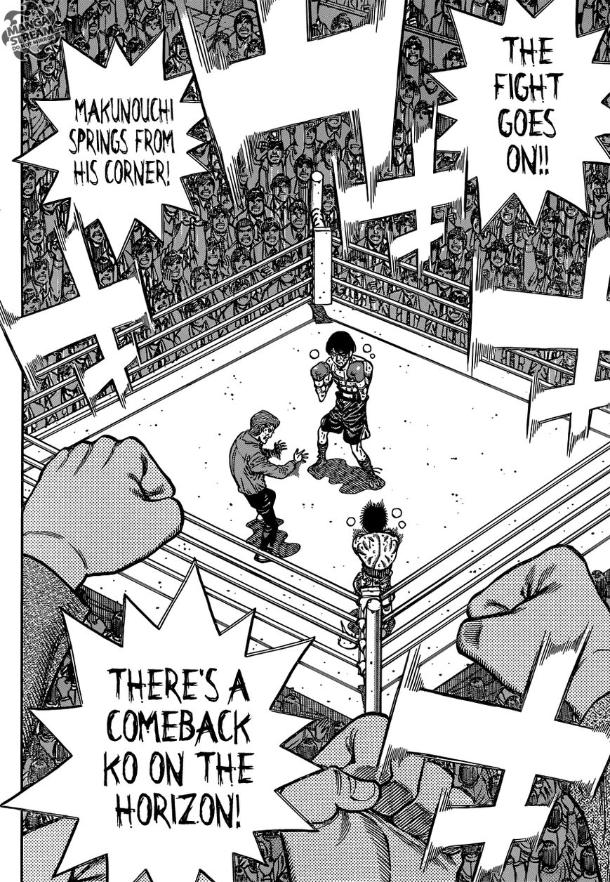 Hajime no Ippo Chapter 1063 page 9 - Chapter 1063 : Did You See?