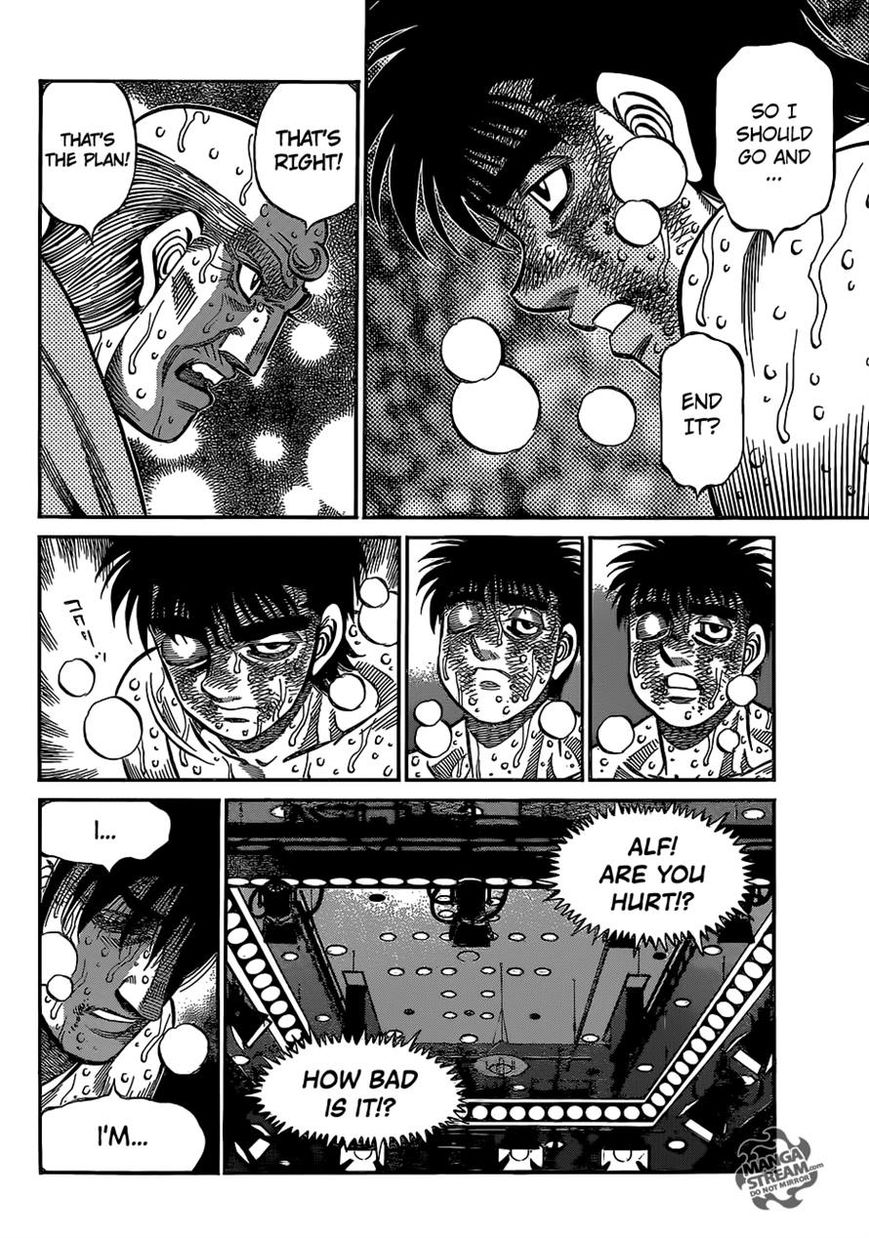 Hajime no Ippo Chapter 1064 page 10 - Chapter 1064 : What I've Seen