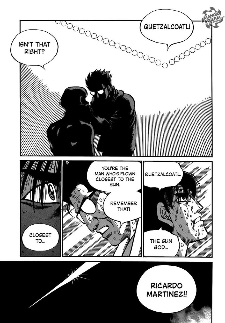 Hajime no Ippo Chapter 1064 page 13 - Chapter 1064 : What I've Seen