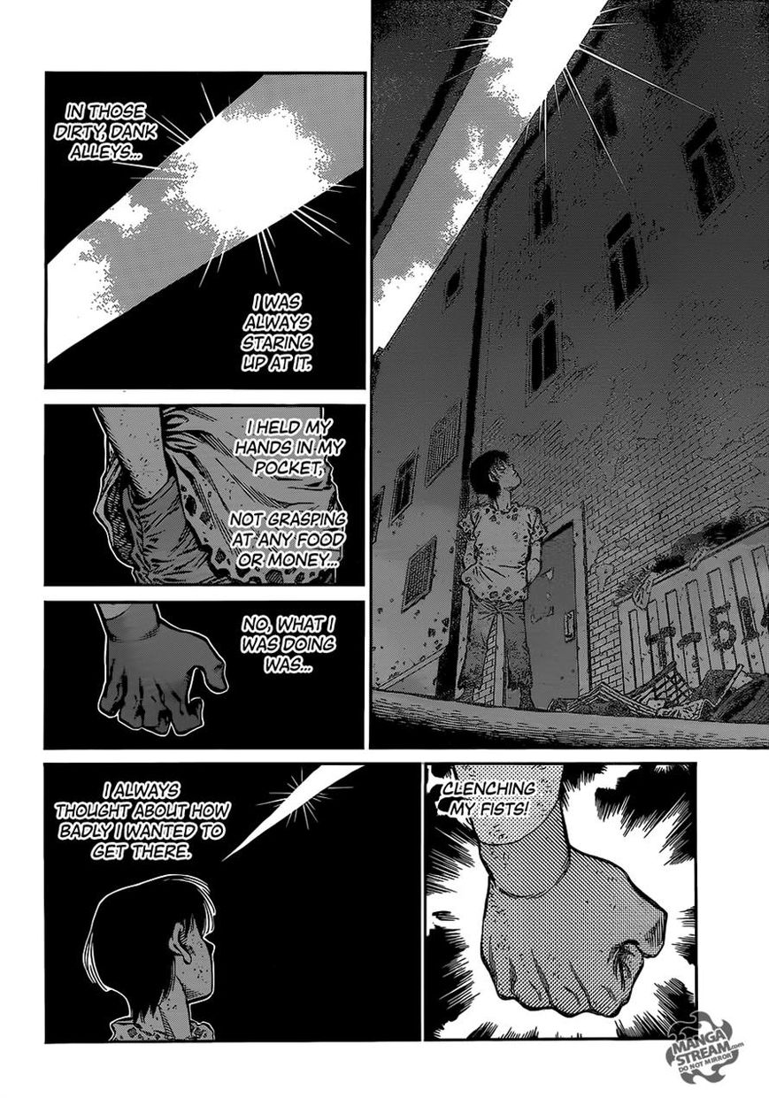 Hajime no Ippo Chapter 1064 page 14 - Chapter 1064 : What I've Seen