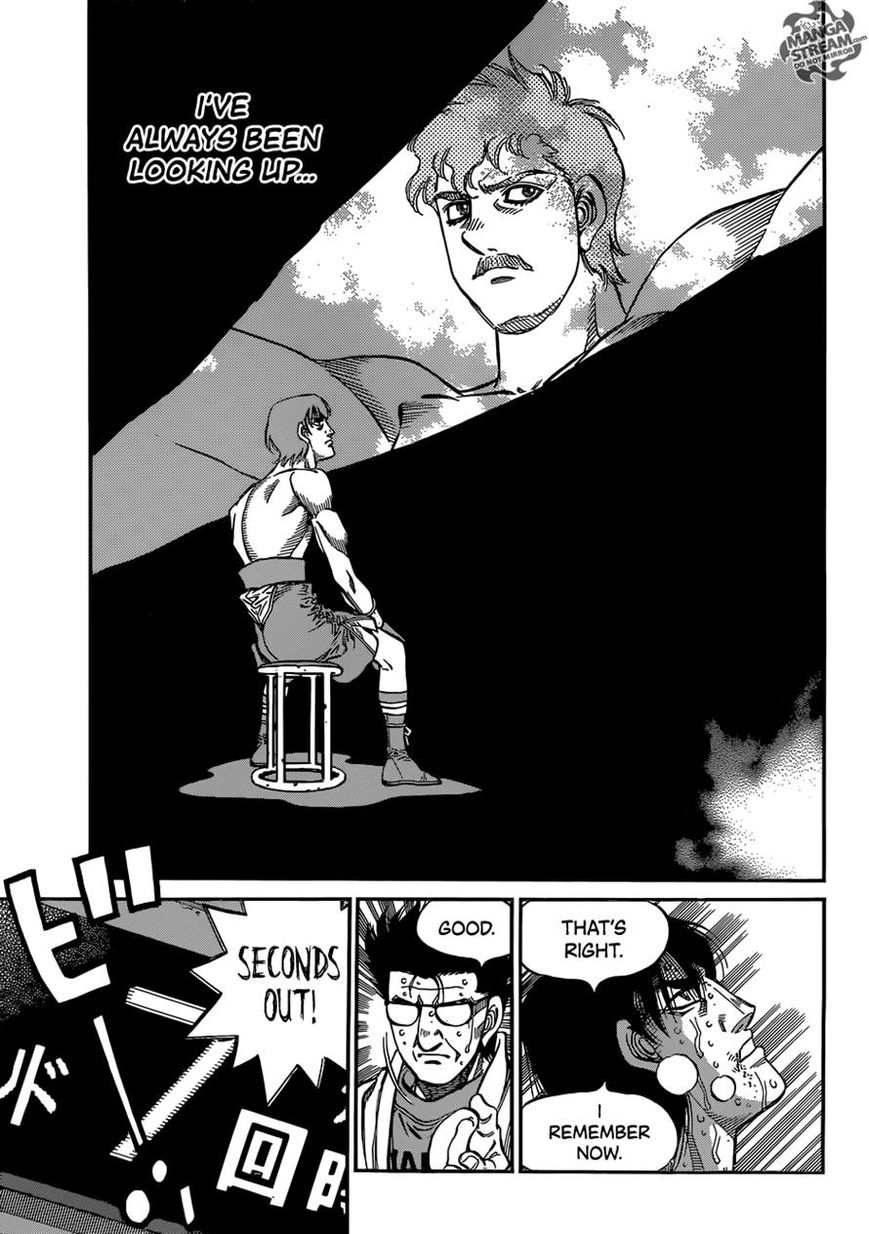 Hajime no Ippo Chapter 1064 page 15 - Chapter 1064 : What I've Seen