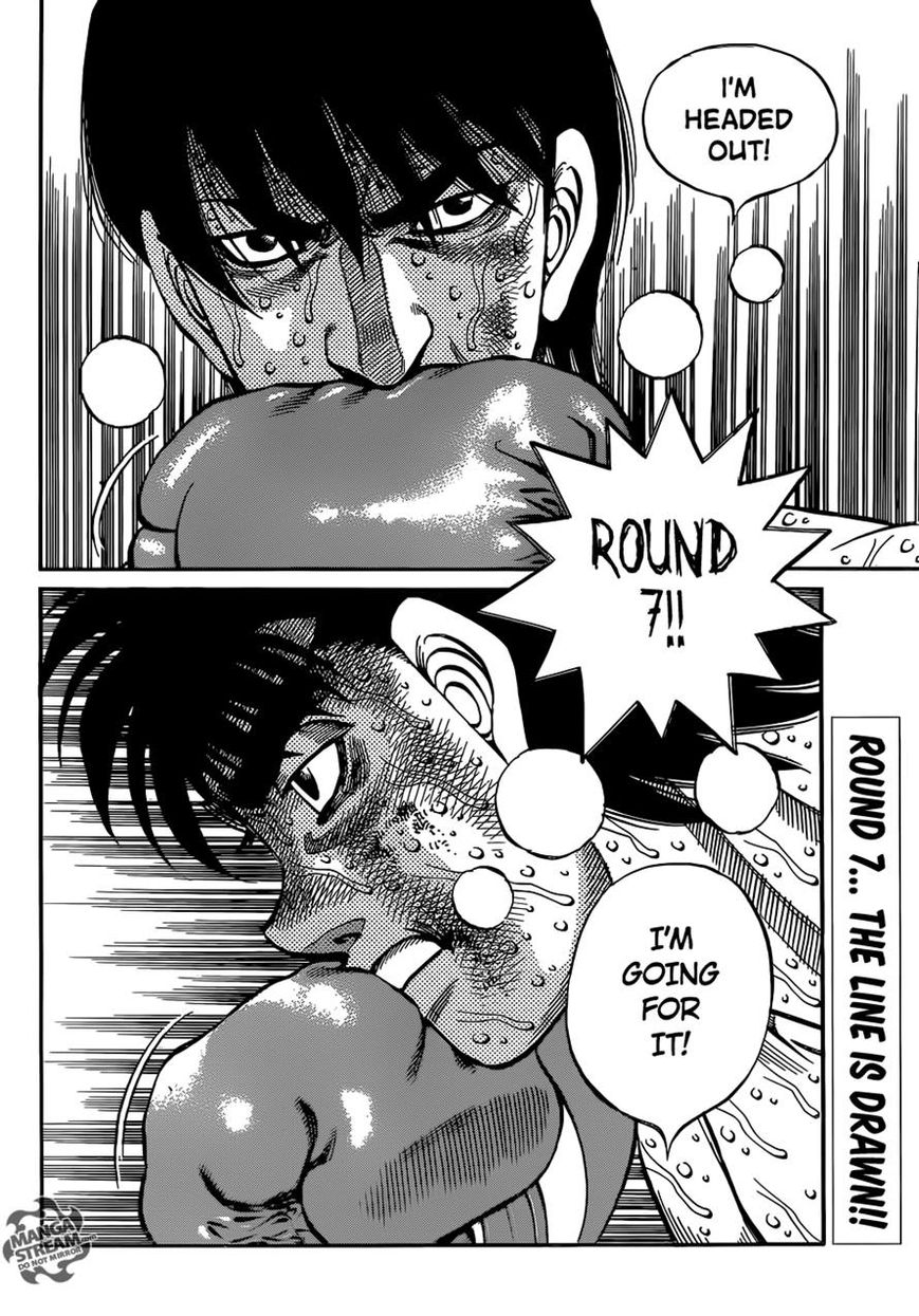 Hajime no Ippo Chapter 1064 page 16 - Chapter 1064 : What I've Seen