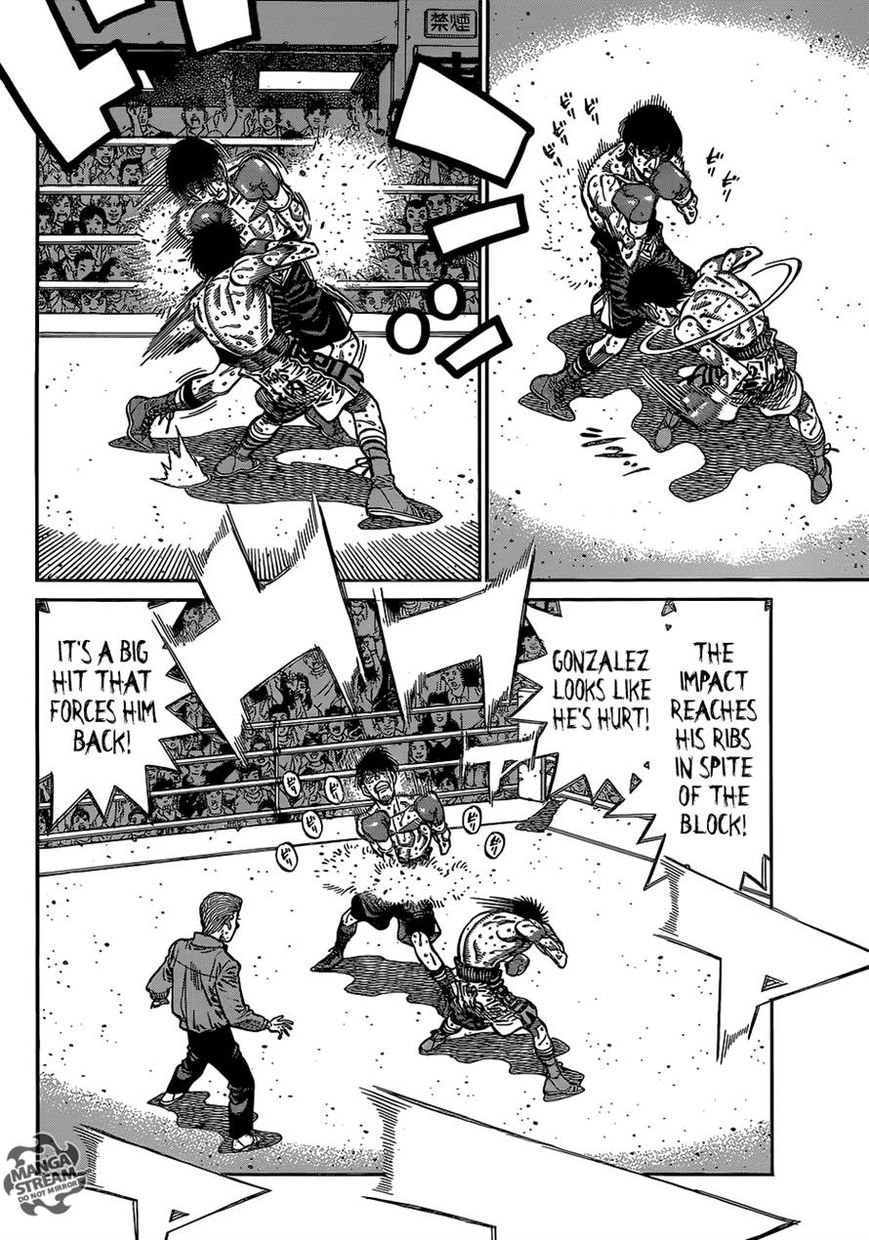 Hajime no Ippo Chapter 1064 page 3 - Chapter 1064 : What I've Seen