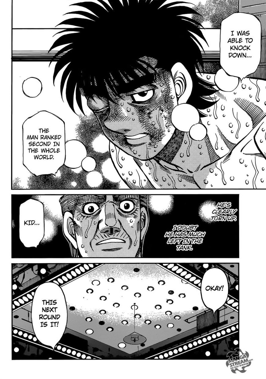 Hajime no Ippo Chapter 1064 page 8 - Chapter 1064 : What I've Seen