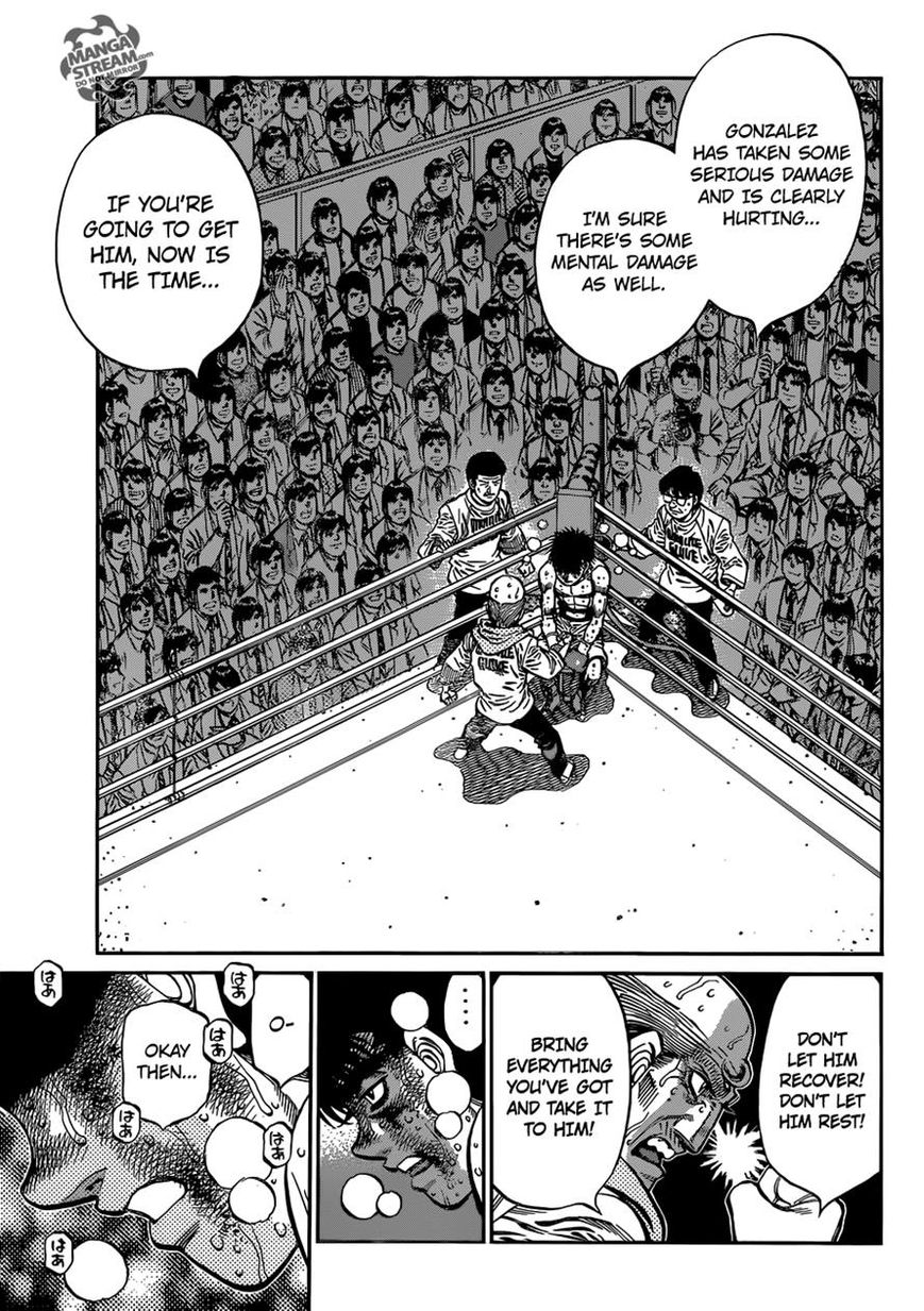 Hajime no Ippo Chapter 1064 page 9 - Chapter 1064 : What I've Seen