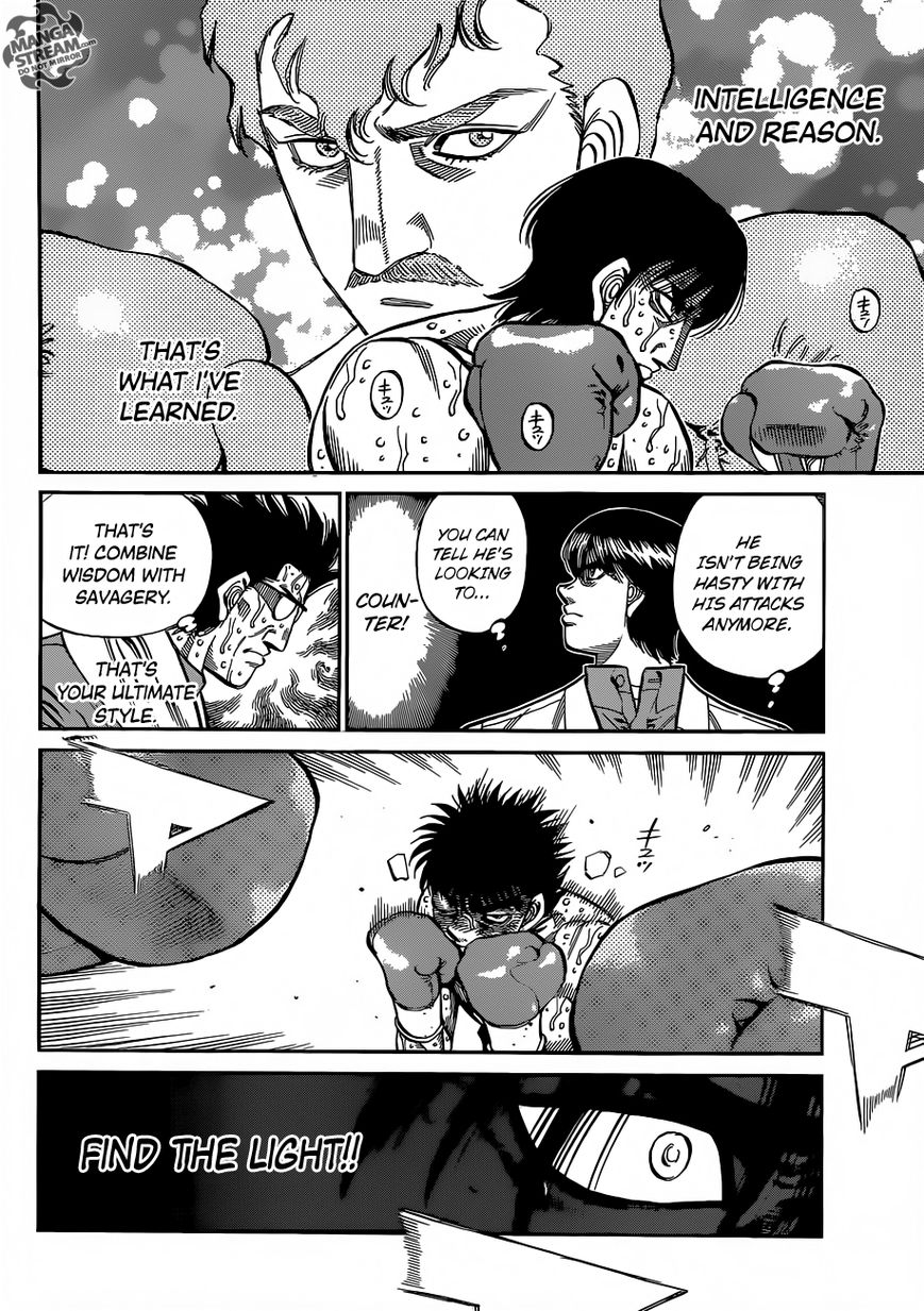 Hajime no Ippo Chapter 1066 page 5 - Chapter 1066 : Search For the Light