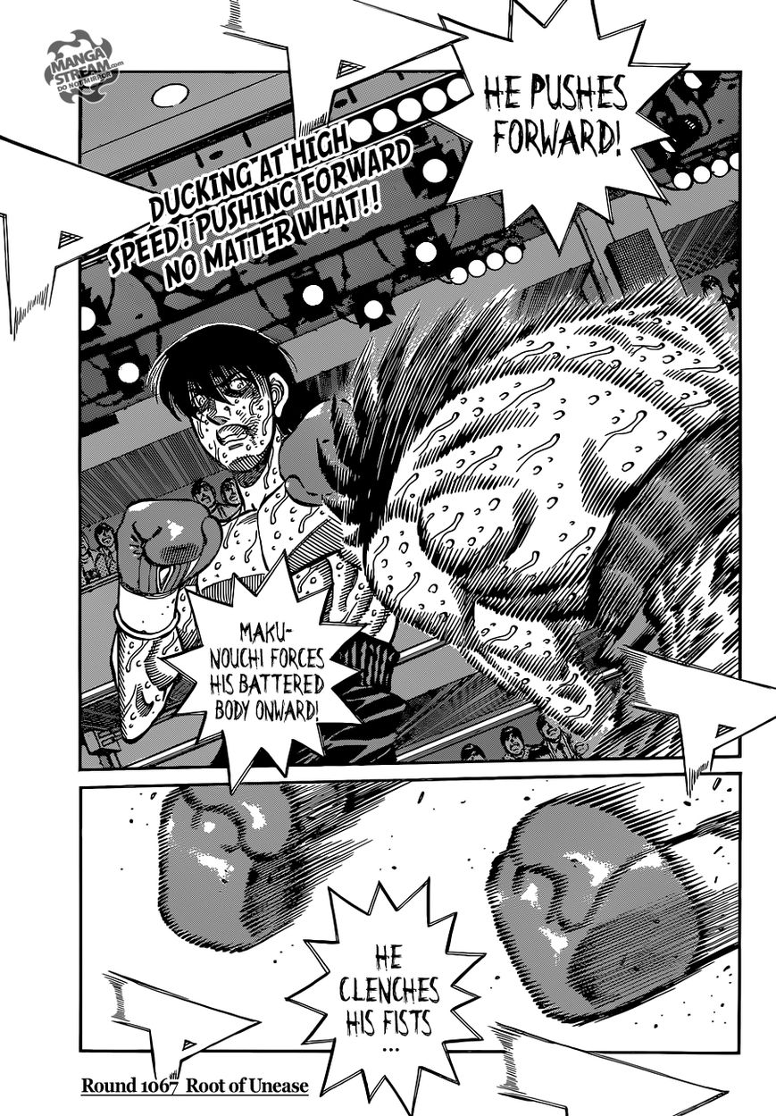 Hajime no Ippo Chapter 1067 page 4 - Chapter 1067 : Root of Unease