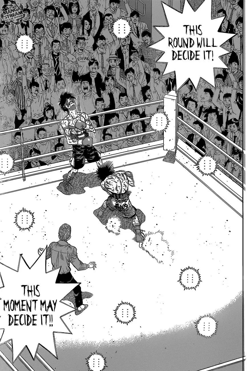 Hajime no Ippo Chapter 1068 page 12 - Chapter 1068 : The Winds God's Wish