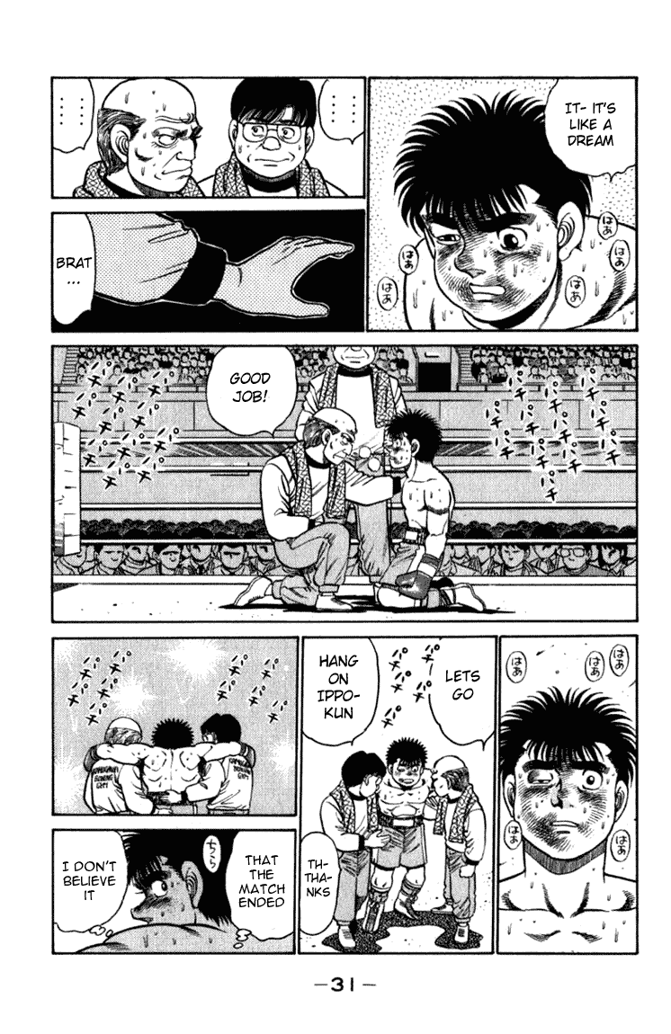 Hajime no Ippo Chapter 107.2 page 8 - Chapter 107 v2 : All-Japan Rookie King Tournament Decided