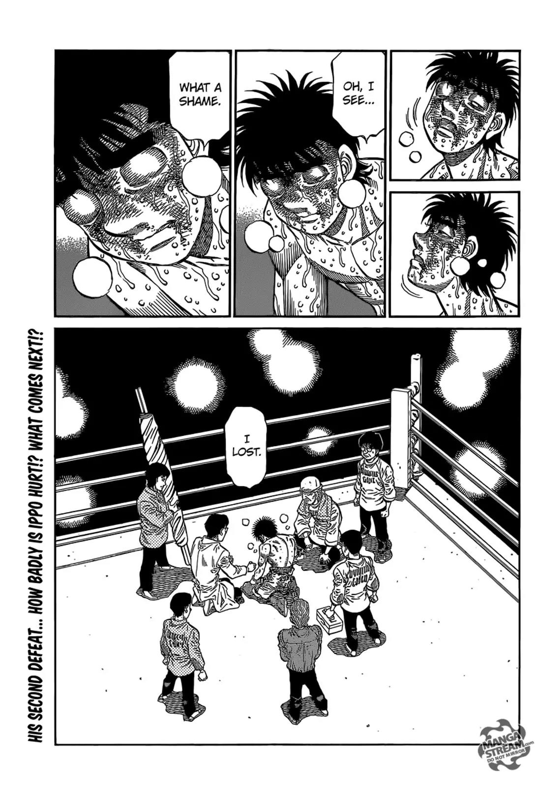Hajime no Ippo Chapter 1070 page 11 - Chapter 1070 : Second Loss