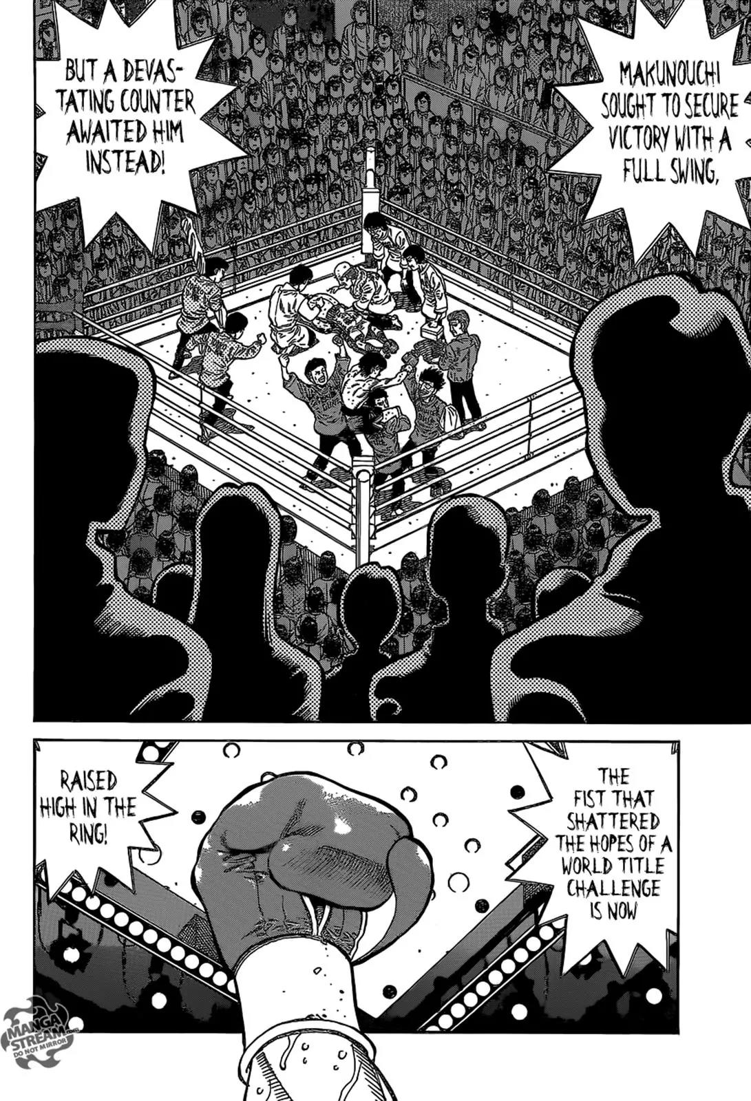 Hajime no Ippo Chapter 1070 page 4 - Chapter 1070 : Second Loss