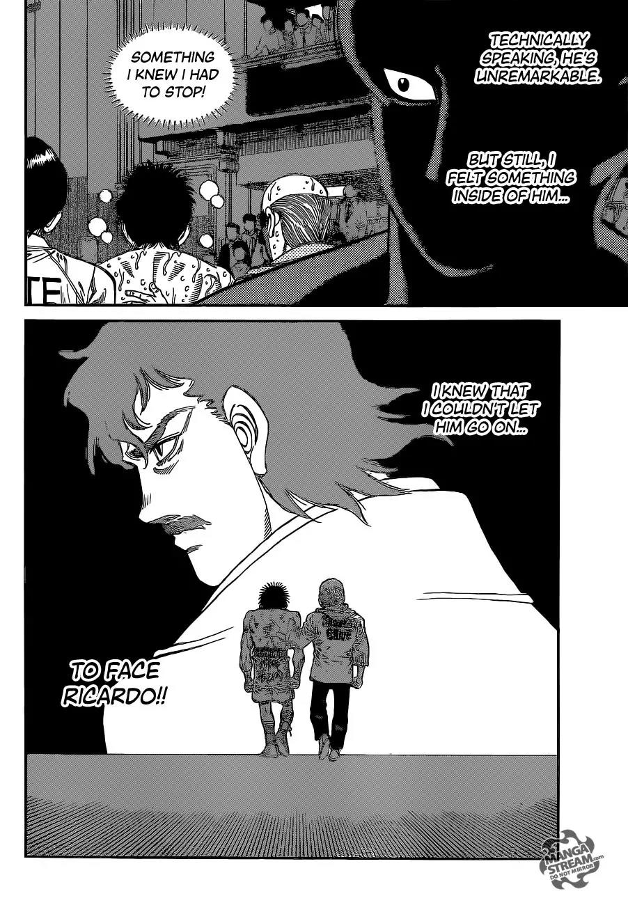 Hajime no Ippo Chapter 1071 page 7 - Chapter 1071 : Gonzalez's Certainty