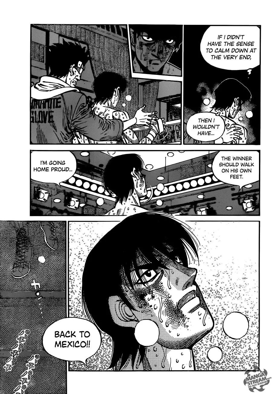 Hajime no Ippo Chapter 1071 page 8 - Chapter 1071 : Gonzalez's Certainty