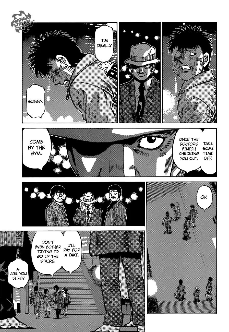 Hajime no Ippo Chapter 1072 page 15 - Chapter 1072 : Gonzalez's Night