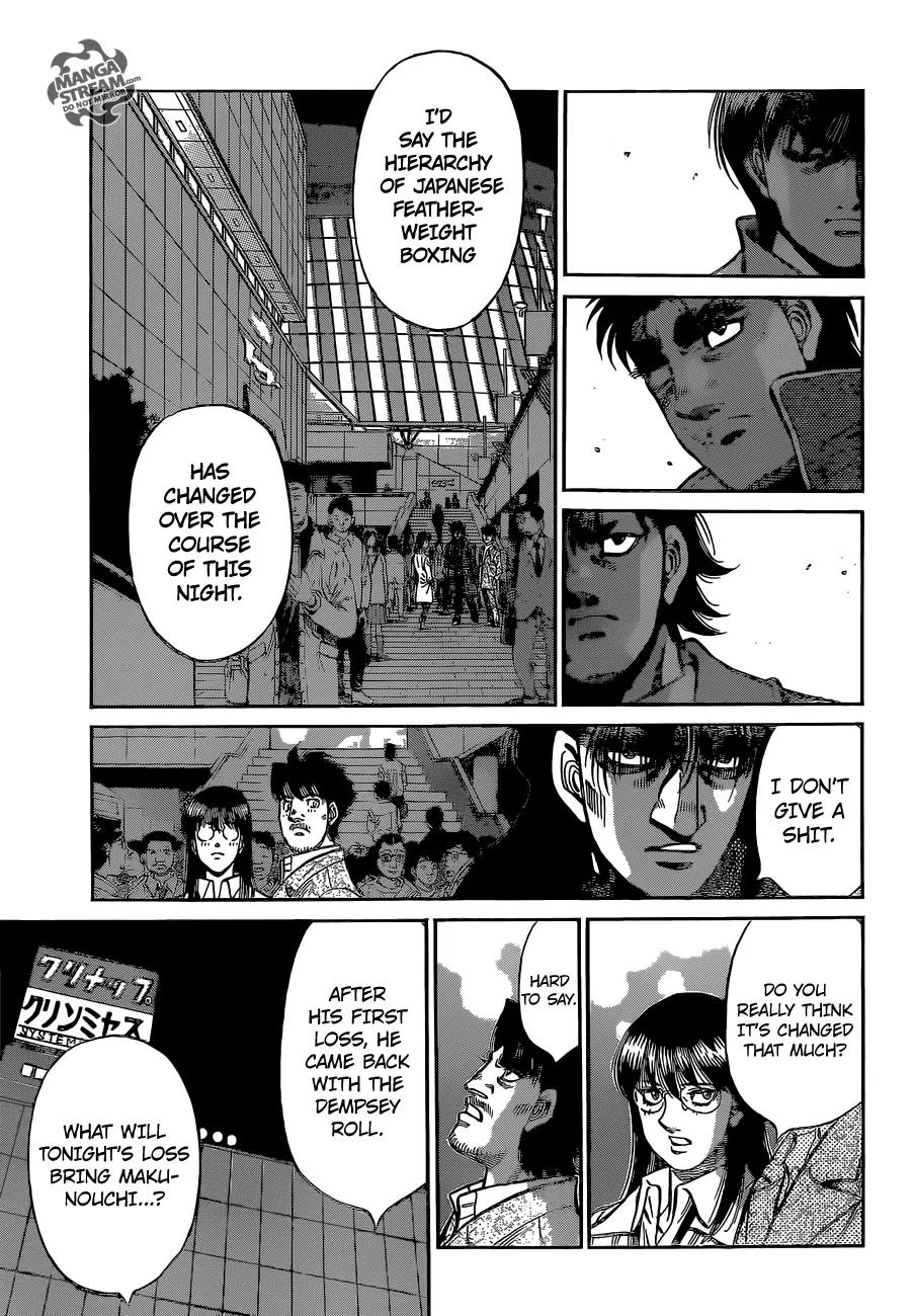 Hajime no Ippo Chapter 1072 page 9 - Chapter 1072 : Gonzalez's Night