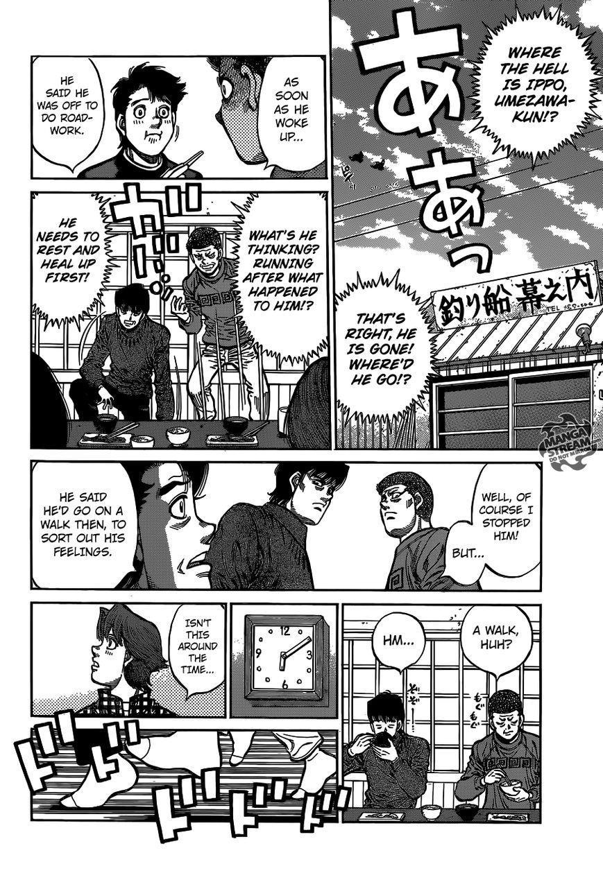 Hajime no Ippo Chapter 1073 page 10 - Chapter 1073 : Before the Return