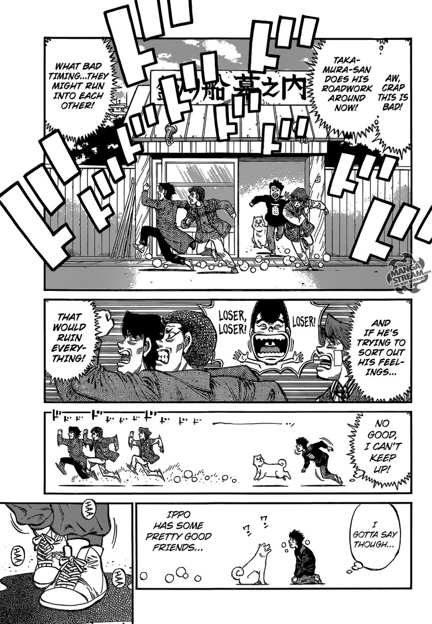 Hajime no Ippo Chapter 1073 page 11 - Chapter 1073 : Before the Return