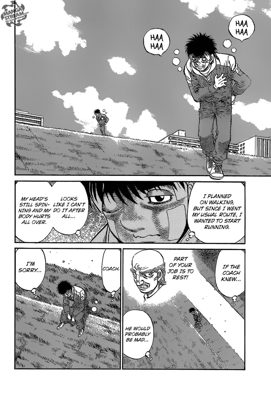 Hajime no Ippo Chapter 1073 page 12 - Chapter 1073 : Before the Return